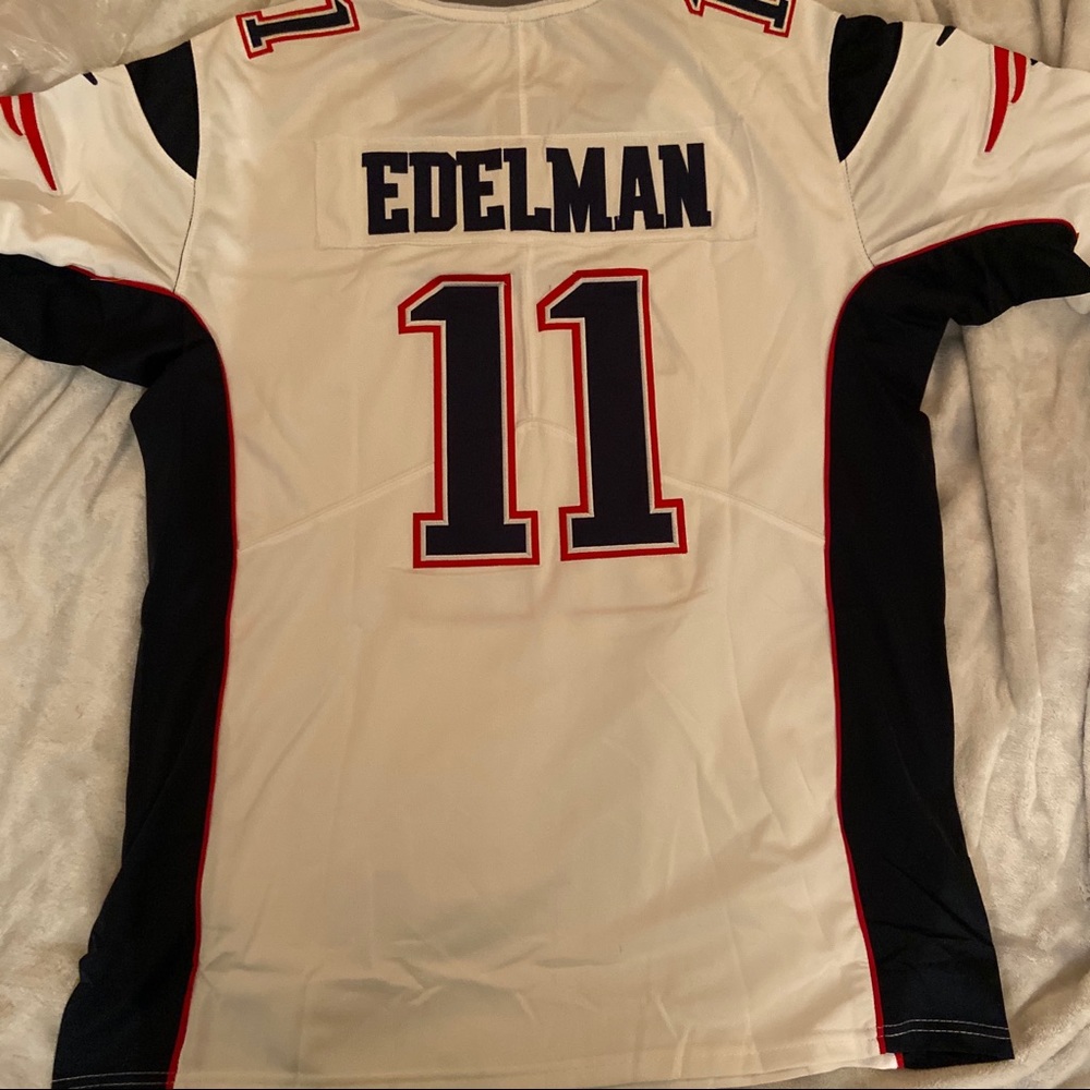 New England Patriots NFL 100 Edelman Jersey
